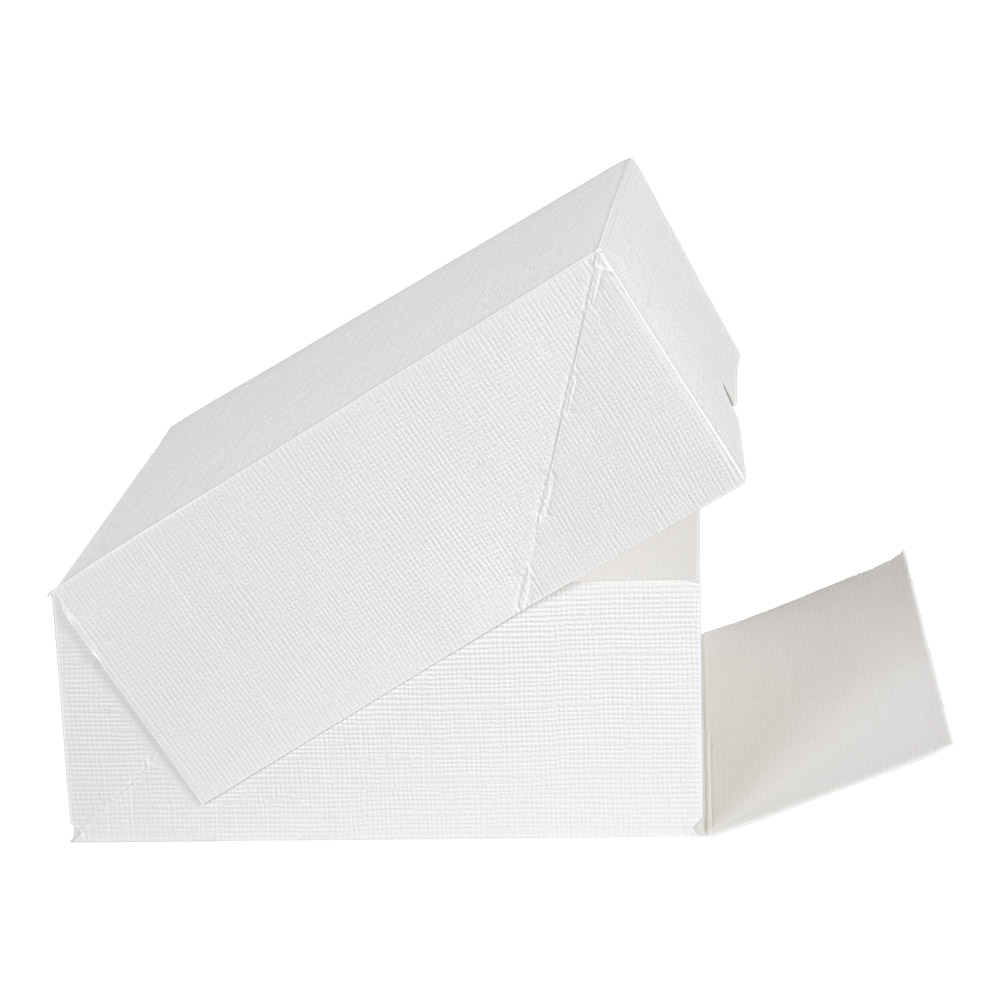 201.58-SCATOLE PER PASTICCERIA SENZA FINESTRA 'THEPACK'  18x18x7,5 CM BIANCO CARTONE NANO-MICRO (50 u.)