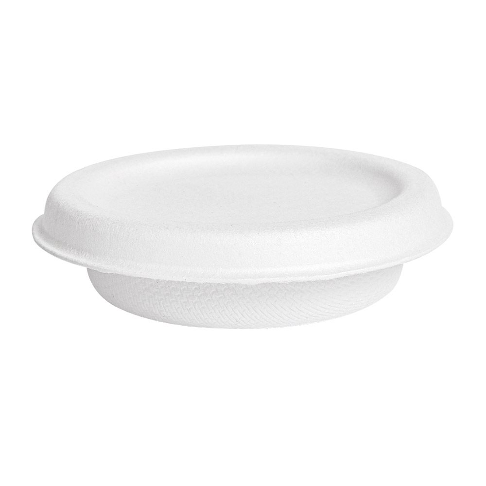 257.42-MINI TERRINE + COPERCHI 'BIONIC' 30 ML Ø 6,2x2+0,7 CM BIANCO BAGASSA (50 u.)