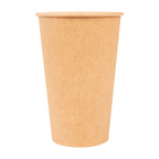 233.02-BICCHIERI BEVANDE CALDE 1 PARETE  480 ML - 16 oz 300 + 18 PE G/M2 Ø9/6x13,2 CM MARRONE CARTONE (50 u.)