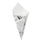 234.43-CONI PER FRITTI 'THEPACK' TIMES 100 G 12,8x21,7 CM BIANCO CARTONE NANO-MICRO (200 u.)