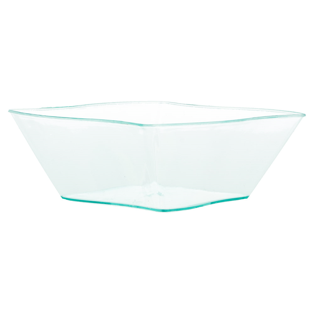 170.70-CONTENITORI APERITIVOS STELLA   9x9x3,5 CM VERDE ACQUA PS (50 u.)