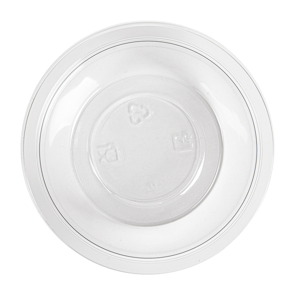 260.48-CONTENITORE PER GELATI  170 ML Ø9,9x3,5 CM TRASPARENTE - RICICLATO RPET (60 u.)