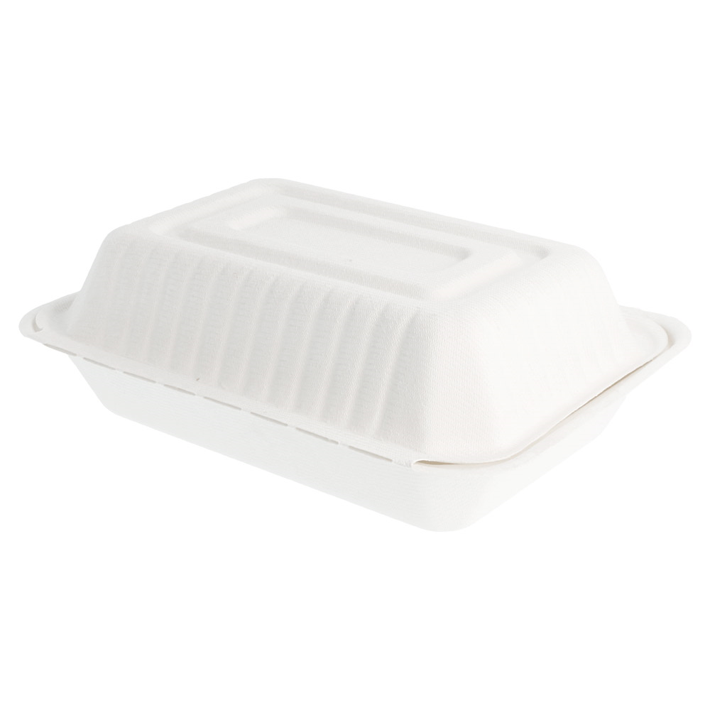 212.83-CONTENITORI 'BIONIC' 1 L 16,5x22,5x6,4 CM BIANCO BAGASSA (50 u.)