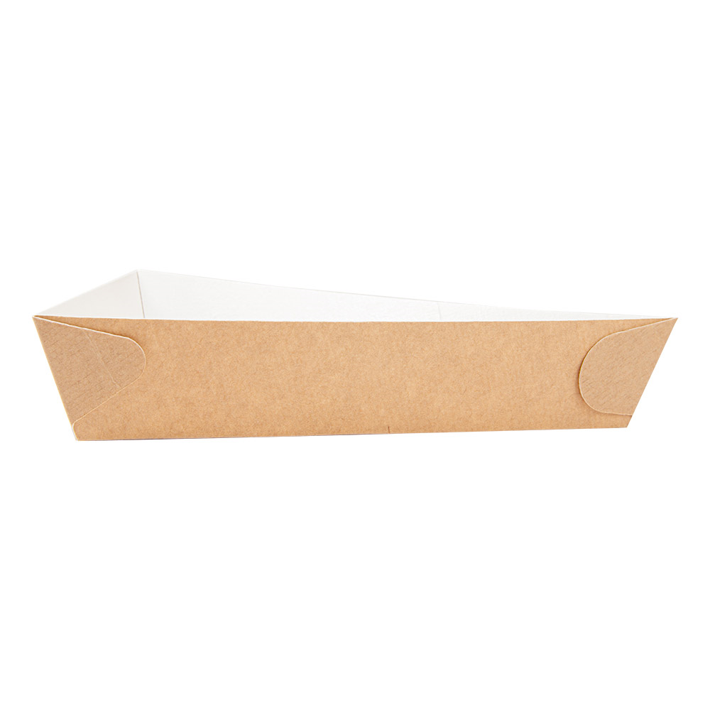 253.09-BARCHETTE TRIANGOLARE 'THEPACK'  14,5x19x3,5 CM NATURALE CARTONE NANO-MICRO (100 u.)