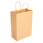 109.19-SACCHETTI SOS CON MANICI  80 G/M2 20+10x29 CM NATURALE KRAFT (250 u.)