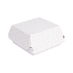 278.66-SCATOLE HAMBURGER 'THEPACK' CUBE  12,5x12x5,8 CM BIANCO/NATURALE CARTONE NANO-MICRO (50 u.)