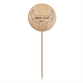 210.43-STEAK MARKER - BEN FATTO   9,5 CM NATURALE LEGNO (100 u.)