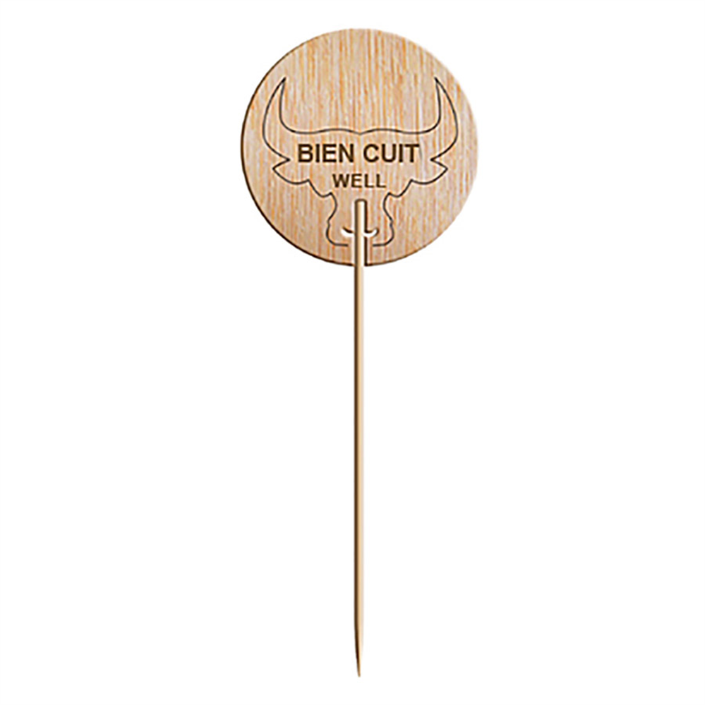 210.43-STEAK MARKER - BEN FATTO   9,5 CM NATURALE LEGNO (100 u.)