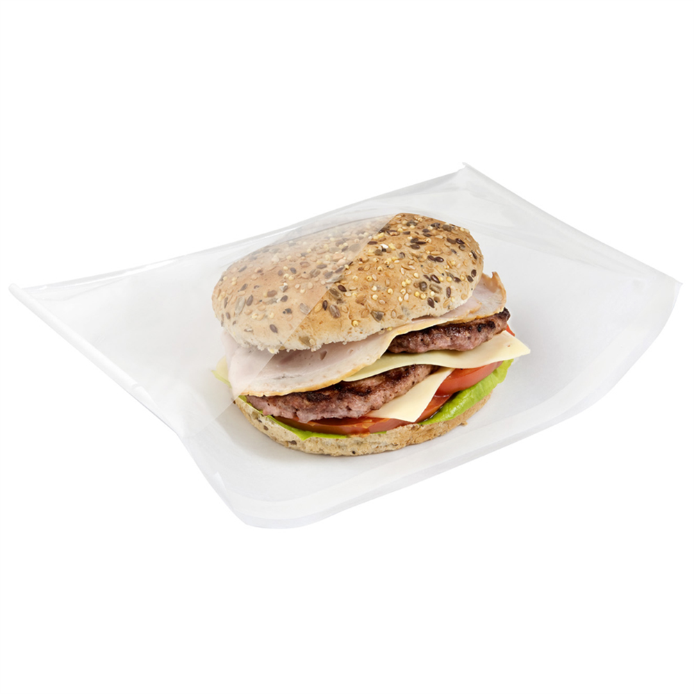 173.04-BUSTE CON FINESTRA AUTOADESIVE 'DELI PACK' 30 G/M2 + 13 PP 21x16/14 CM BIANCO KRAFT (400 u.)