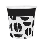 271.02-BICCHIERI BEVANDE CALDE 1 PARETE 'JAVA' 120 ML 230 + 18 PE G/M2 Ø6,2/4,5x6 CM BIANCO CARTONE (50 u.)