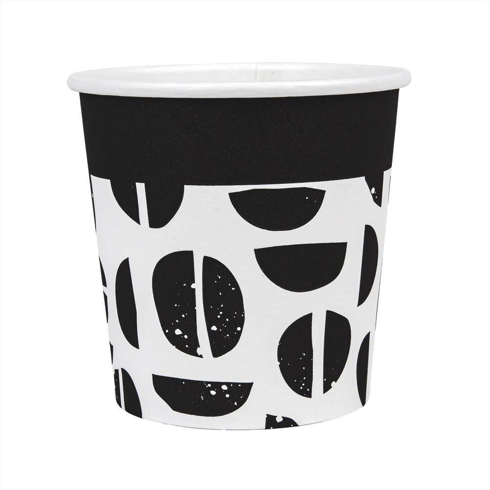 271.02-BICCHIERI BEVANDE CALDE 1 PARETE 'JAVA' 120 ML 230 + 18 PE G/M2 Ø6,2/4,5x6 CM BIANCO CARTONE (50 u.)