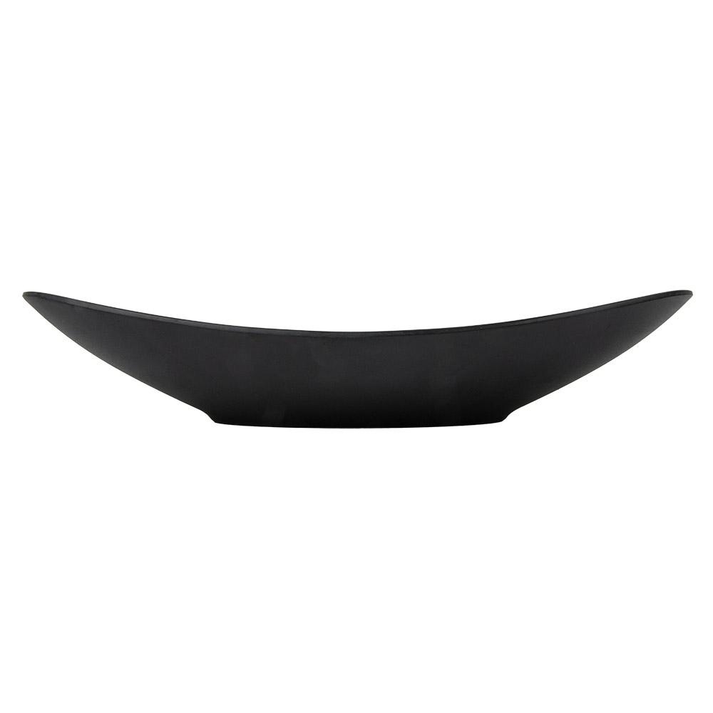 262.26-CIOTOLE OVALI ASAMI WARE  31,5x16,5x6 CM NERO MELAMINA (1 u.)