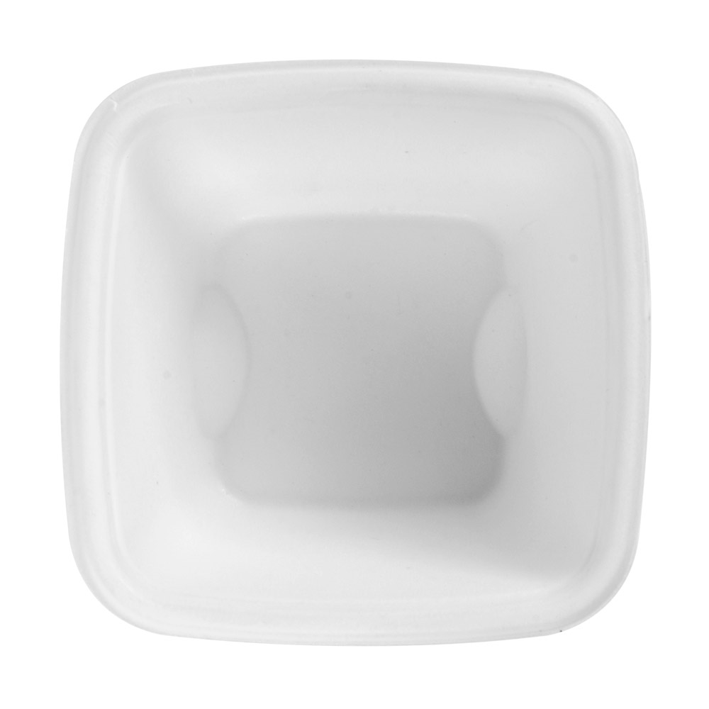 253.90-TERRINA PICCOLA 'BIONIC' 130 ML 7,7x7,7x4,6 CM BIANCO BAGASSA (50 u.)