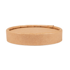 233.28-COPERCHIO TERRINA GELATI 120 ML 280 + 18 PE G/M2 Ø7,7 CM MARRONE CARTONE (50 u.)