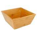 217.22-CIOTOLA QUADRATA BAMBOO 1400 ML 17,8x17,8x8,3 CM NATURALE BAMBÙ