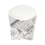 234.37-SCATOLINE PER FRITTI 'THEPACK' TIMES 135 G 13x8x13,5 CM BIANCO CARTONE NANO-MICRO (200 u.)