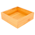 223.87-SCATOLA PER BUFFET BAMBOO  15,5x15,5x5 CM NATURALE BAMBÙ