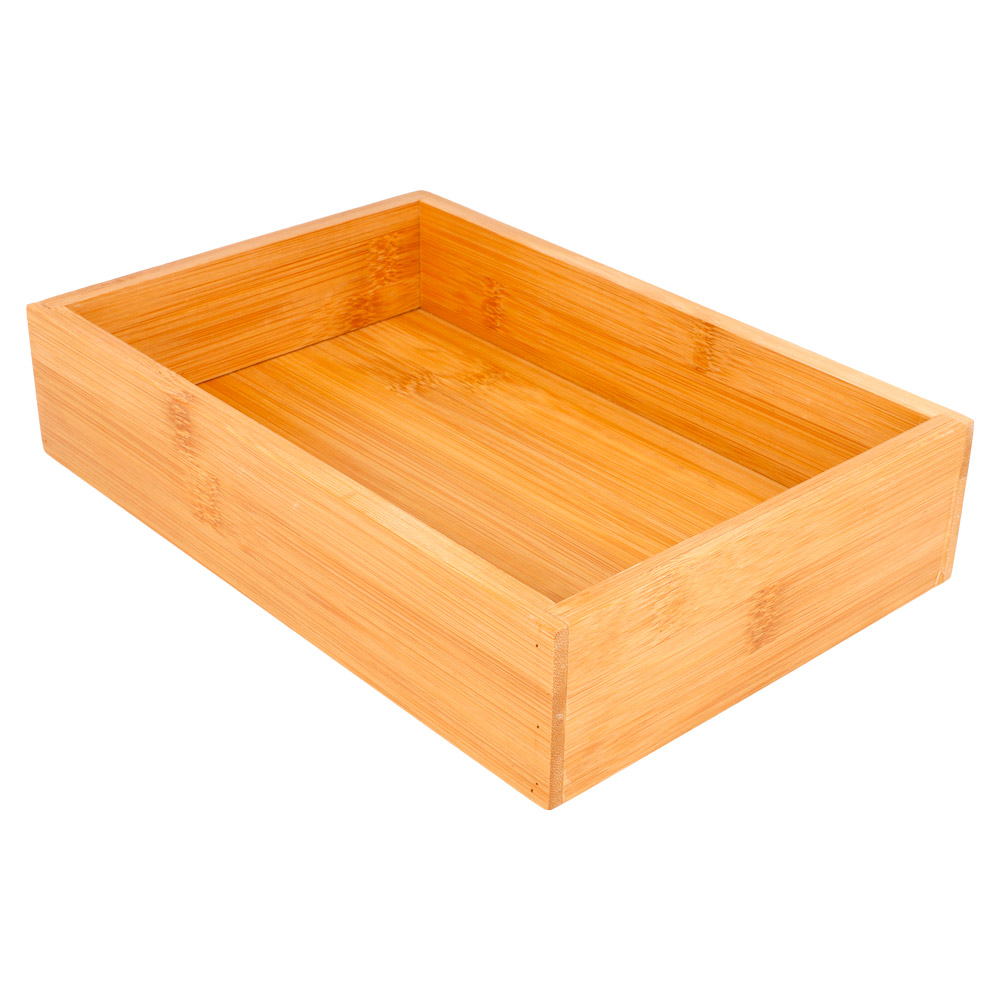 223.88-SCATOLA PER BUFFET BAMBOO  15,5x23x5 CM NATURALE BAMBÙ