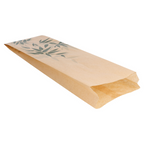 147.12-SACCHETTI BAGUETTE GARNI 'FEEL GREEN' 34 G/M2 12+4x35 CM NATURALE PERGAMANA ANTIGRASSI (500 u.)