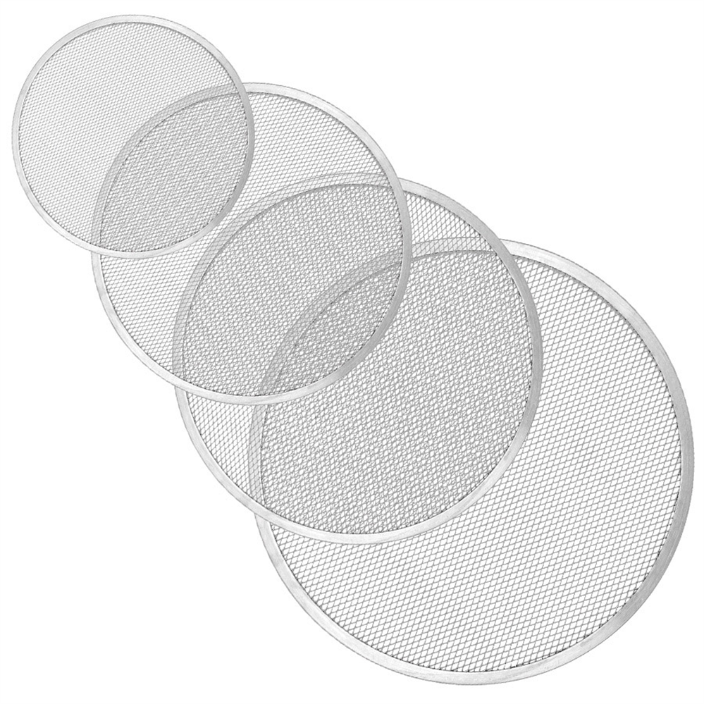 148.67-RETINA PER PIZZA  Ø 45,7 CM ARGENTO ALLUMINIO