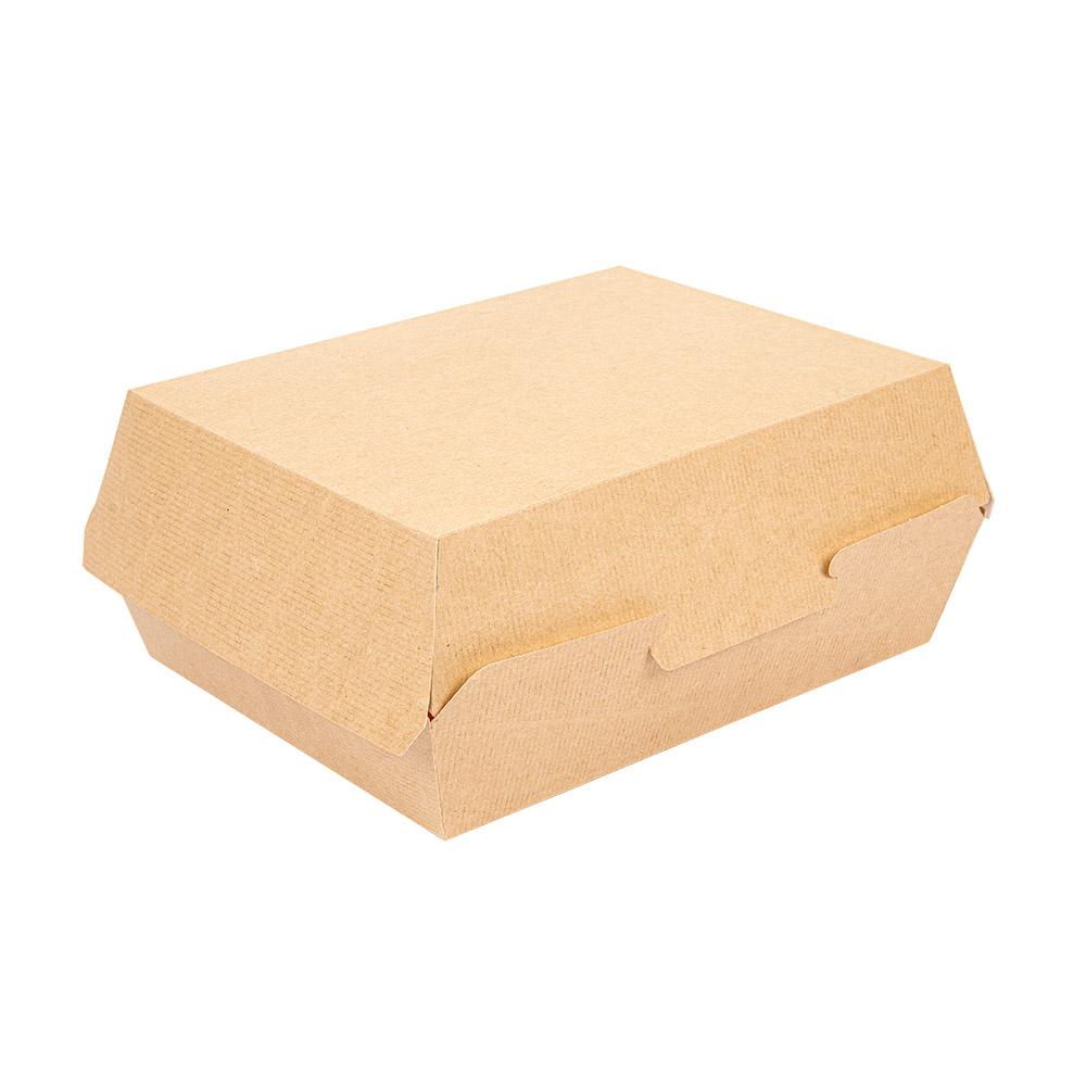 234.31-SCATOLE "LUNCH BOX B" 'THEPACK'  22,5x17x8,5 CM NATURALE CARTONE NANO-MICRO (50 u.)