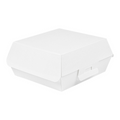 234.22-SCATOLE HAMBURGER 'THEPACK'  17,6x16,8x7,8 CM (XL WIDER) BIANCO CARTONE NANO-MICRO (50 u.)