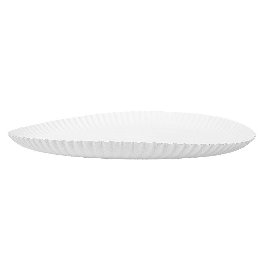 320.47-VASSOI GOFFRATI PASTICCERIA  500 G/M2 Ø 32 CM BIANCO CARTONE (50 u.)