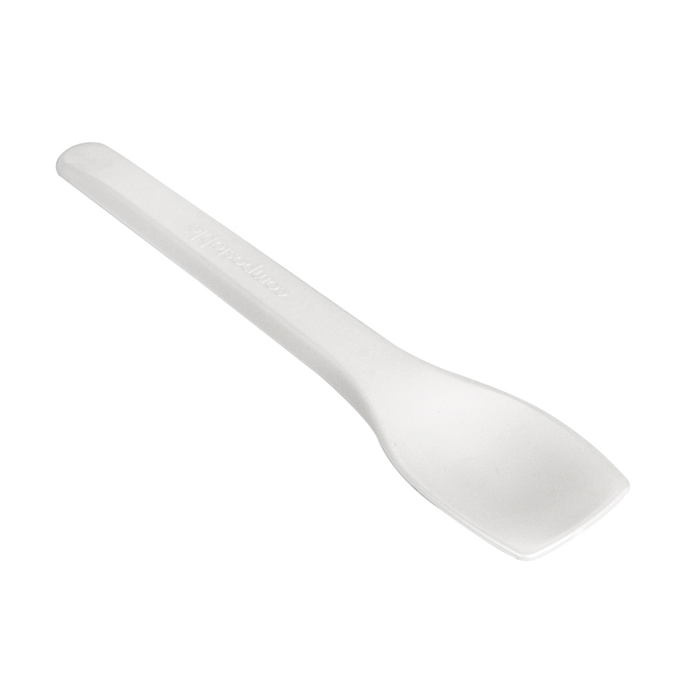 260.46-CUCCHIAINO PER GELATI  10 CM BIANCO CPLA (100 u.)