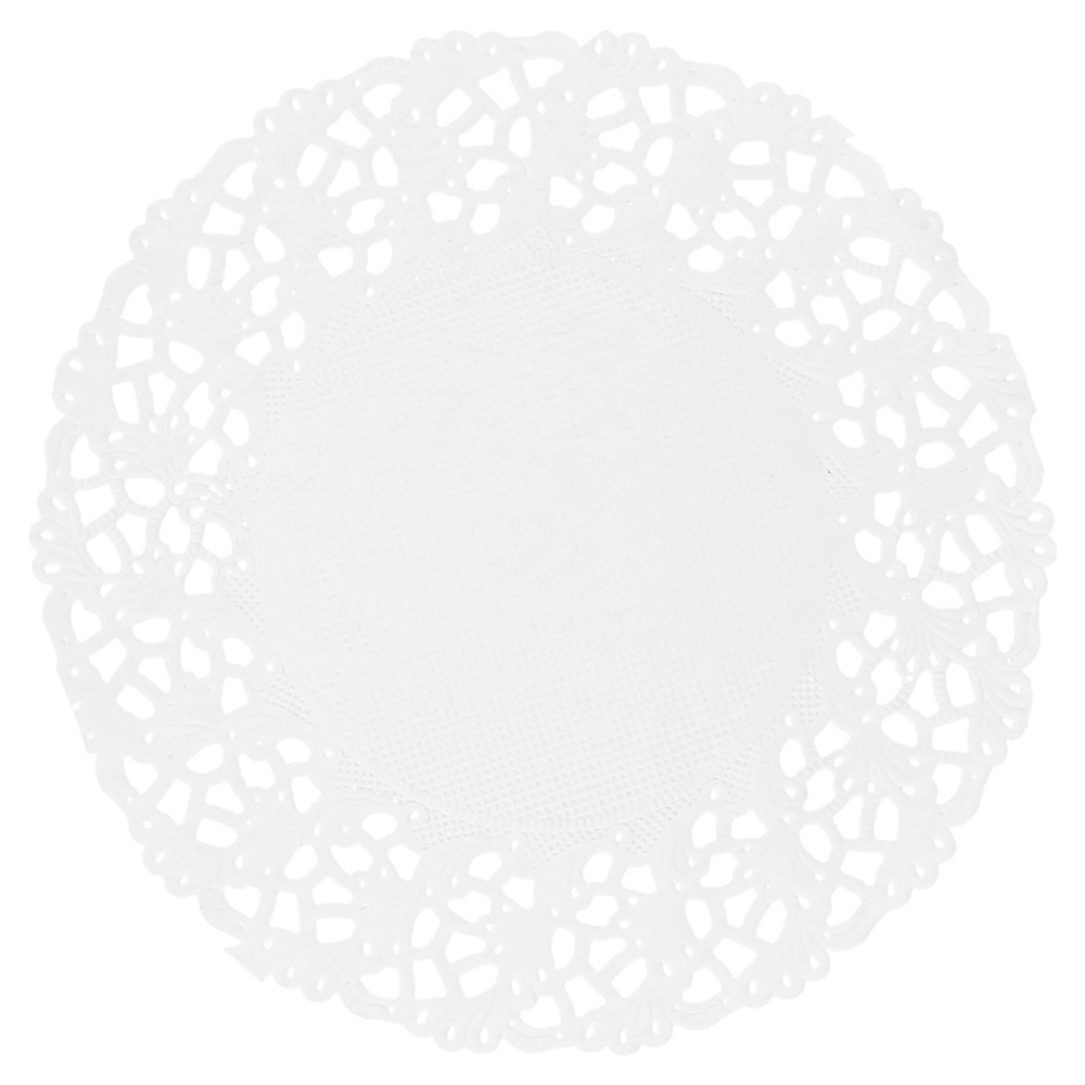 301.01-PIZZI ROTONDI  53 G/M2 Ø 9 CM BIANCO CARTA (250 u.)