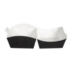 277.80-SCATOLE HAMBURGER 'THEPACK'  14,4x14x11,5 CM (XL TALLER) NERO CARTONE NANO-MICRO (50 u.)