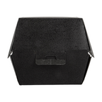 277.80-SCATOLE HAMBURGER 'THEPACK'  14,4x14x11,5 CM (XL TALLER) NERO CARTONE NANO-MICRO (50 u.)