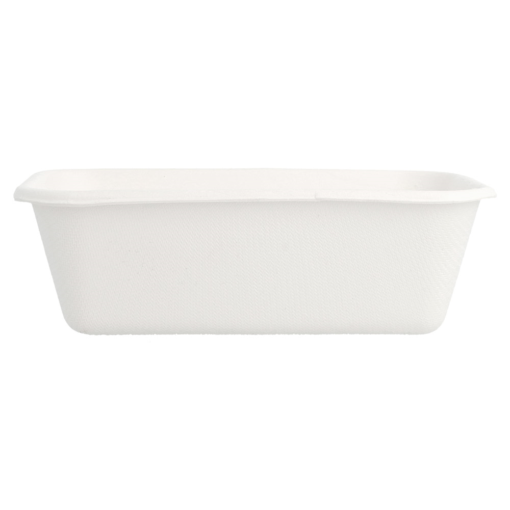 212.85-CONTENITORI 'BIONIC' 370 ML 13,5x9,6x4,2 CM BIANCO BAGASSA (50 u.)