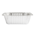 135.37-VASCHETTA RETTANGOLARE  490 ML 15x12,5x4,4 CM ALLUMINIO (100 u.)