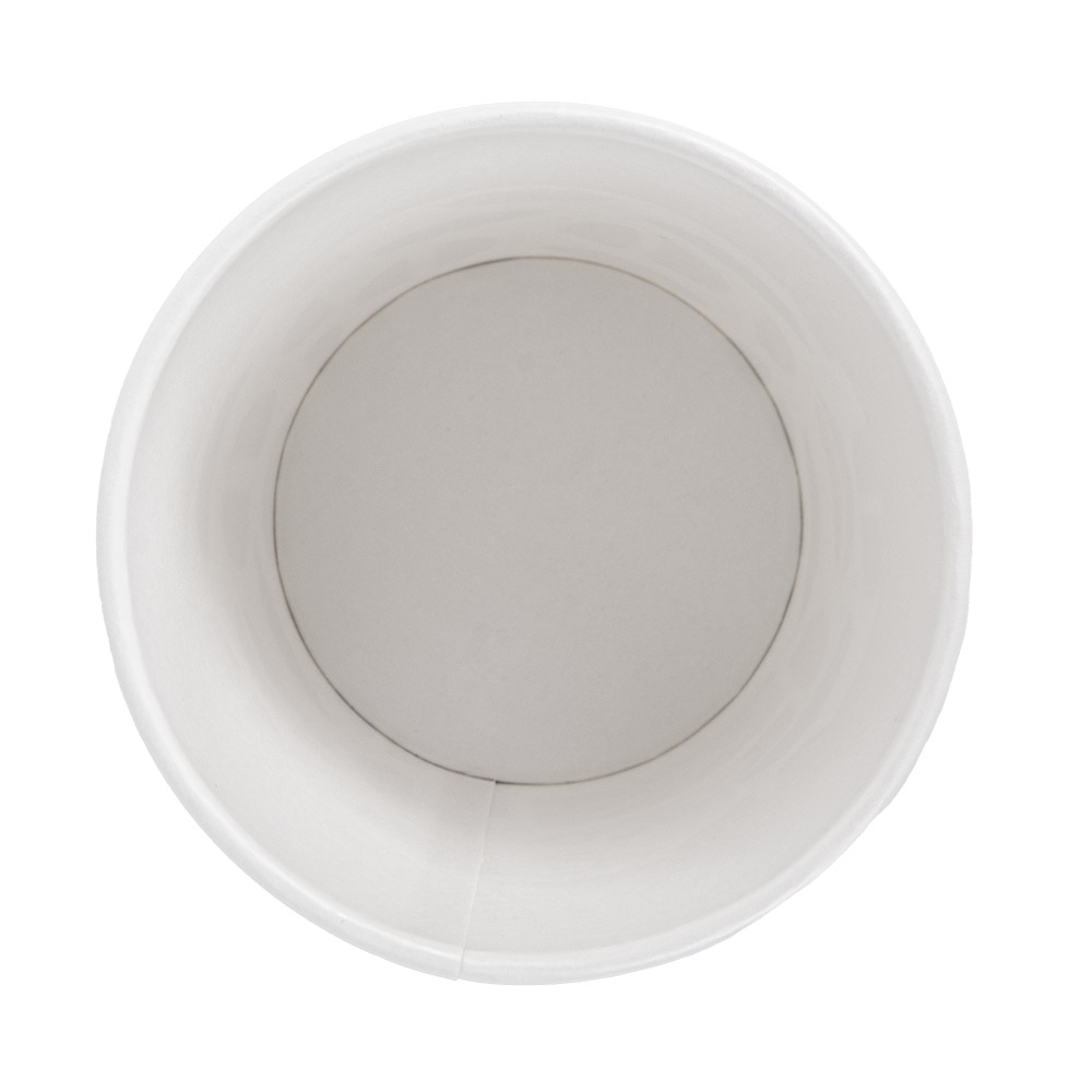 271.03-BICCHIERI BEVANDE CALDE 1 PARETE 'JAVA' 180 ML 260 + 18 PE G/M2 Ø7,2/5,3x7,8 CM BIANCO CARTONE (50 u.)