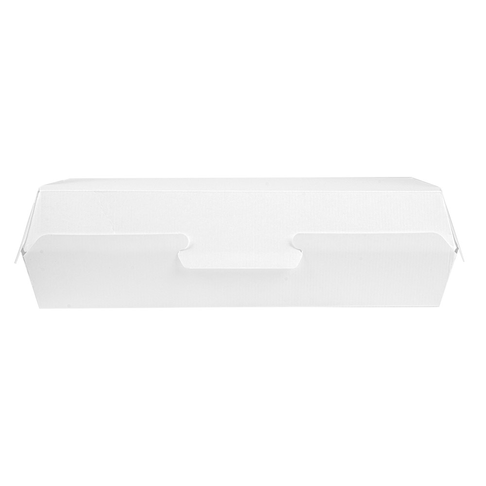 234.29-SCATOLE "PANINI" 'THEPACK'  26,5x12,2x7 CM BIANCO CARTONE NANO-MICRO (50 u.)