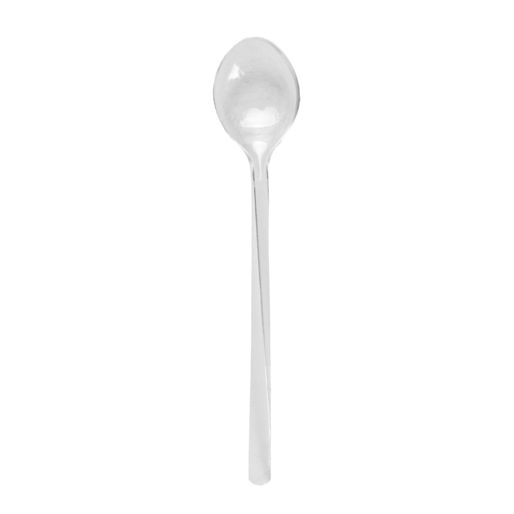 130.20-MINI CUCCHIAINI PER ANTIPASTI RIUTILIZZABILI   10,5 CM TRASPARENTE PS (200 u.)