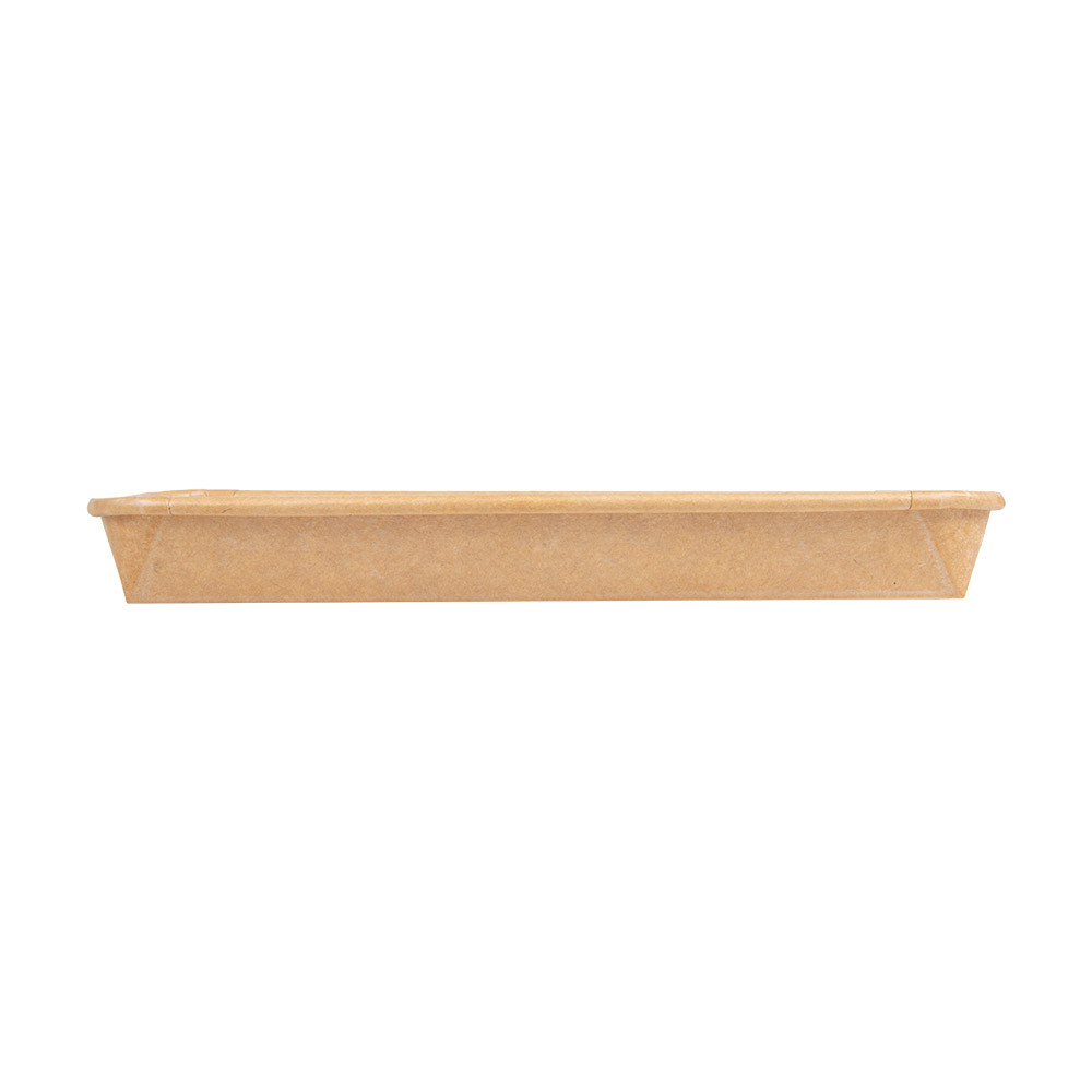 268.84-RECIPIENTI PER "SUSHI"  20PE + 280 +16PE G/M2 22,1x9,1x2,4 CM NATURALE KRAFT (50 u.)
