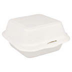 125.26-CONTENITORI HAMBURGER 'BIONIC' 450 ML 15,2x15x8,4 CM BIANCO BAGASSA (50 u.)