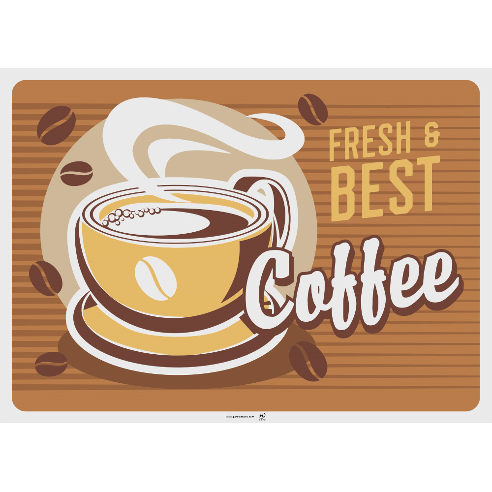 275.14-TOVAGLIETTE VINTAGE - COFFEE 70 G/M2 31x43 CM QUATRICOMIA CELLULOSA (500 u.)