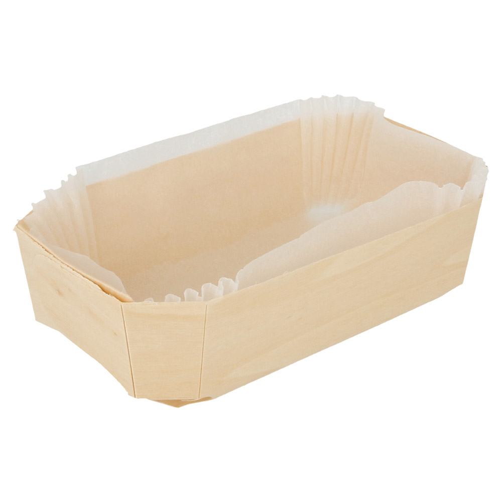 154.88-CONI + STAMPI IN SILICONE 'WOOD' 400 ML 14x9x4,5 CM NATURALE LEGNO (25 u.)