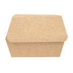 234.17-SCATOLE HAMBURGER 'THEPACK'  220 G/M2 14,4x13,6x9,2 CM (L+) NATURALE CARTONE NANO-MICRO (50 u.)