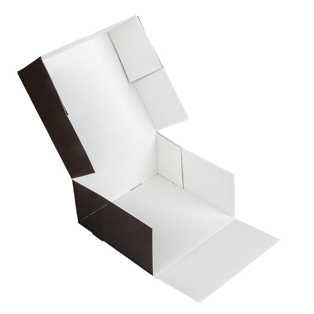 269.52-SCATOLE PER PASTICCERIA SENZA FINESTRA 'THEPACK'  16x16x8 CM CIOCCOLATO CARTONE NANO-MICRO (50 u.)