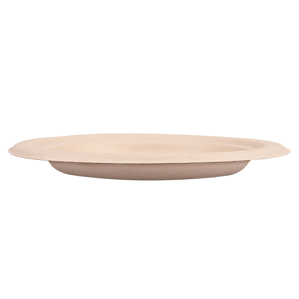 207.33-PIATTI BIONIC  Ø 15,5x1,4 CM NATURALE BAGASSA (50 u.)