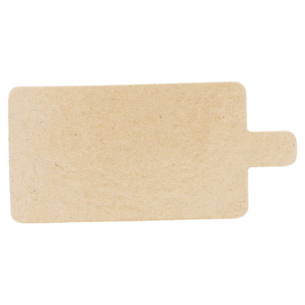 223.77-CARTONE PASTICCERIA DOPPIA FACCIA  1100 G/M2 5,5x9,5 CM CIOCCOLATO/PRALINA CARTONE (200 u.)
