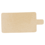 223.77-CARTONE PASTICCERIA DOPPIA FACCIA  1100 G/M2 5,5x9,5 CM CIOCCOLATO/PRALINA CARTONE (200 u.)