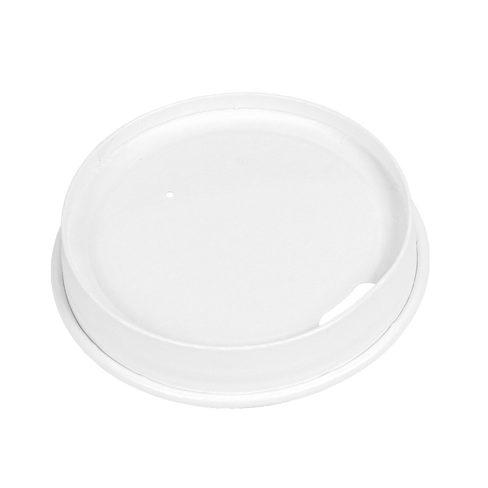 275.27-COPERCHIO PER BICCHIERI 275.24  210 G/M2 Ø8,6 CM BIANCO CARTONE (50 u.)