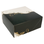 204.64-SCATOLE PER PASTICCERIA SENZA FINESTRA 'THEPACK' CLASSIC 250 G/M2 18x18x7,5 CM BIANCO CARTONE NANO-MICRO (50 u.)