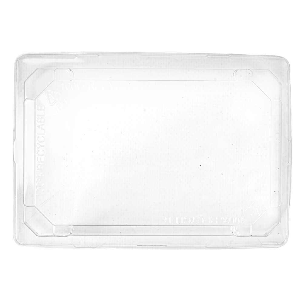 267.93-COPERCHIO 267.92  17,1x12x3 CM TRASPARENTE RPET (156 u.)