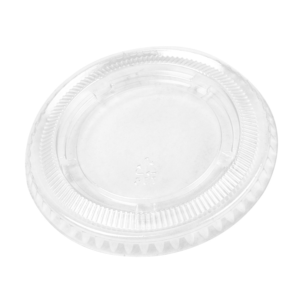 130.31-COPERCHI CODICI 130.11/12/13/16/22/24   Ø 7,4 CM TRASPARENTE PET (125 u.)