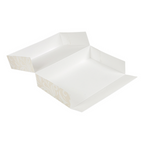 256.52-SCATOLE CATERING, PIANA 'THEPACK' DAMASCO  28x19x6 CM BIANCO CARTONE NANO-MICRO (50 u.)